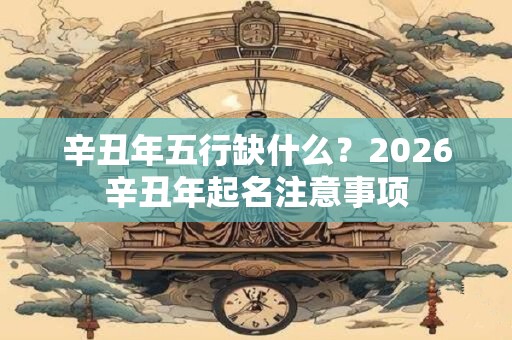 辛丑年五行缺什么？2026辛丑年起名注意事项