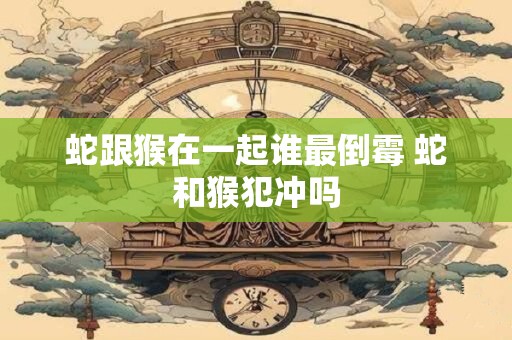 蛇跟猴在一起谁最倒霉 蛇和猴犯冲吗