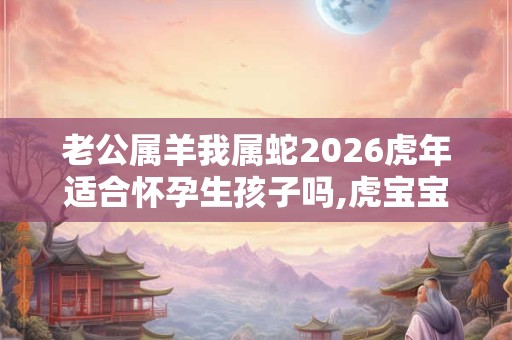 老公属羊我属蛇2026虎年适合怀孕生孩子吗,虎宝宝性格怎么样？