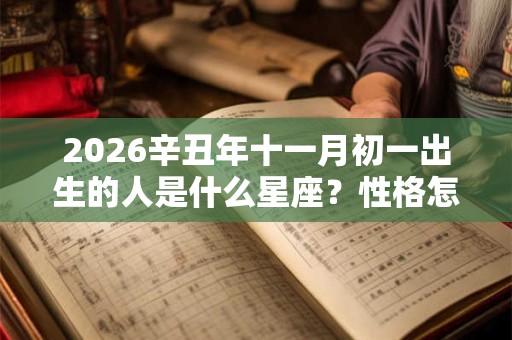 2026辛丑年十一月初一出生的人是什么星座？性格怎么样？