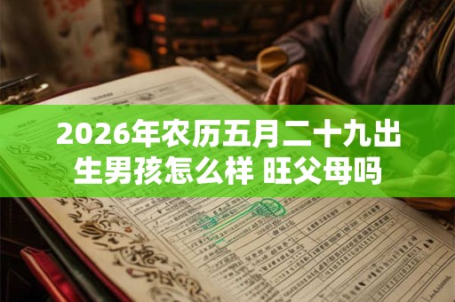 2026年农历五月二十九出生男孩怎么样 旺父母吗