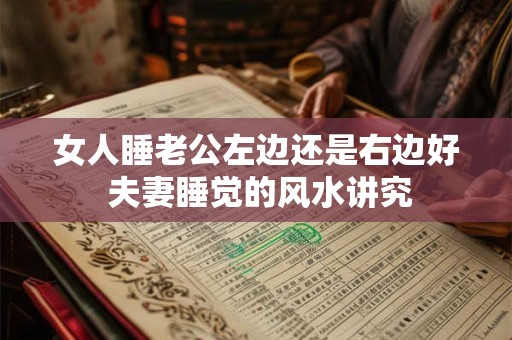 女人睡老公左边还是右边好 夫妻睡觉的风水讲究