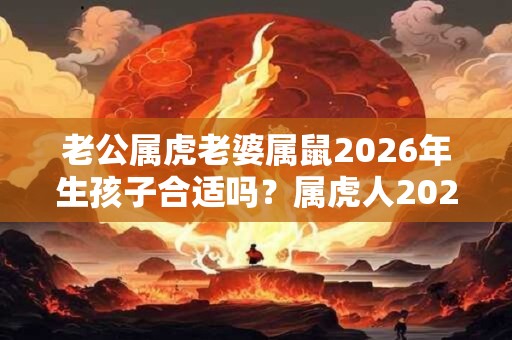 老公属虎老婆属鼠2026年生孩子合适吗？属虎人2026年运势好不好？