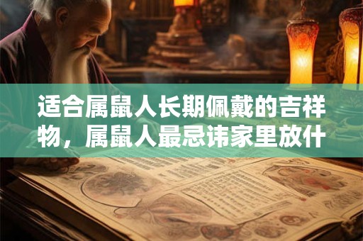 适合属鼠人长期佩戴的吉祥物，属鼠人最忌讳家里放什么？