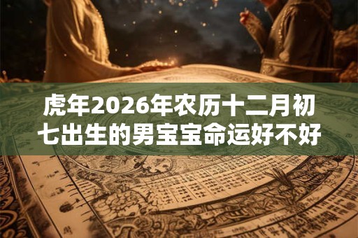 虎年2026年农历十二月初七出生的男宝宝命运好不好？