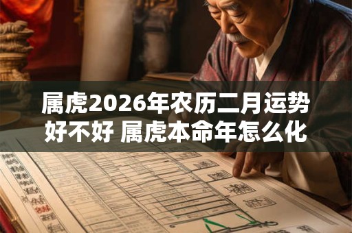 属虎2026年农历二月运势好不好 属虎本命年怎么化解