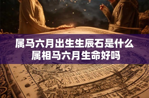 属马六月出生生辰石是什么 属相马六月生命好吗