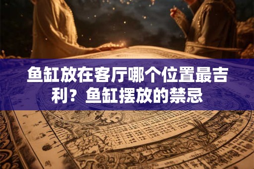 鱼缸放在客厅哪个位置最吉利？鱼缸摆放的禁忌