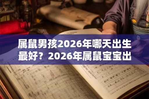 属鼠男孩2026年哪天出生最好？2026年属鼠宝宝出生吉日查询！