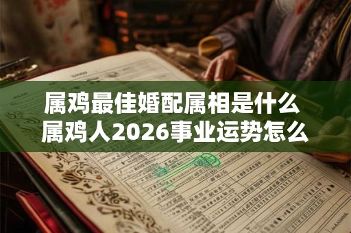属鸡最佳婚配属相是什么 属鸡人2026事业运势怎么样