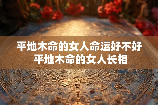 平地木命的女人命运好不好 平地木命的女人长相