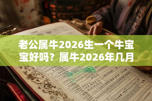 老公属牛2026生一个牛宝宝好吗？属牛2026年几月出生好？
