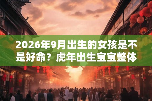 2026年9月出生的女孩是不是好命？虎年出生宝宝整体运势