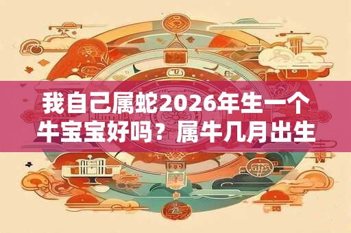 我自己属蛇2026年生一个牛宝宝好吗？属牛几月出生最好？