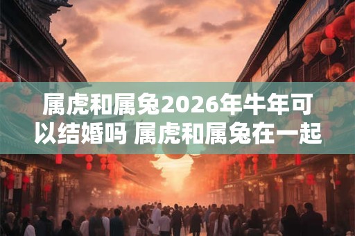 属虎和属兔2026年牛年可以结婚吗 属虎和属兔在一起合不合