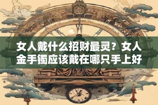 女人戴什么招财最灵？女人金手镯应该戴在哪只手上好？