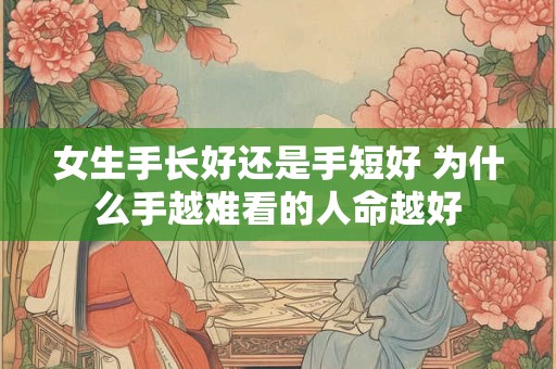 女生手长好还是手短好 为什么手越难看的人命越好