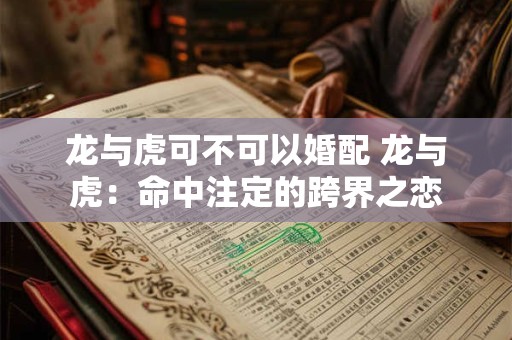 龙与虎可不可以婚配 龙与虎：命中注定的跨界之恋