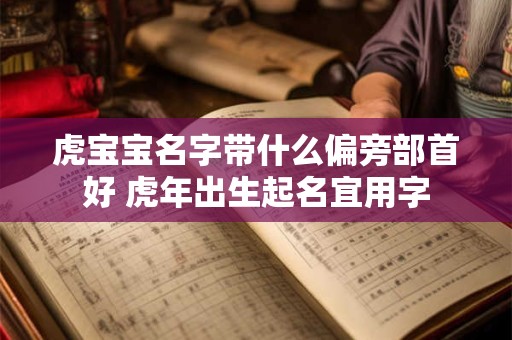 虎宝宝名字带什么偏旁部首好 虎年出生起名宜用字