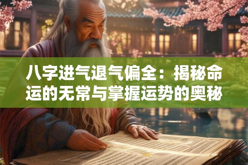 八字进气退气偏全：揭秘命运的无常与掌握运势的奥秘