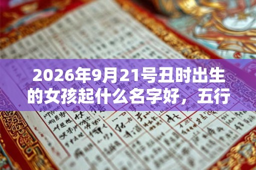2026年9月21号丑时出生的女孩起什么名字好，五行属什么
