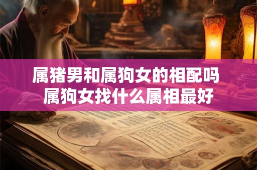 属猪男和属狗女的相配吗 属狗女找什么属相最好