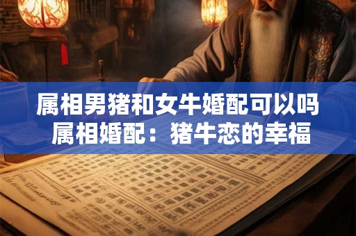 属相男猪和女牛婚配可以吗 属相婚配：猪牛恋的幸福与挑战
