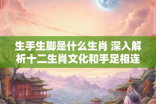 生手生脚是什么生肖 深入解析十二生肖文化和手足相连含义