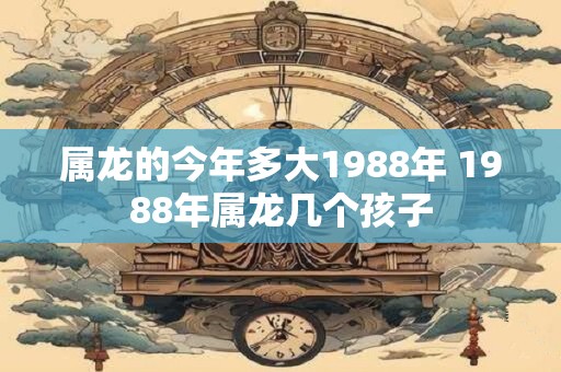属龙的今年多大1988年 1988年属龙几个孩子