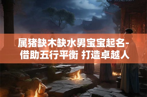 属猪缺木缺水男宝宝起名- 借助五行平衡 打造卓越人生！