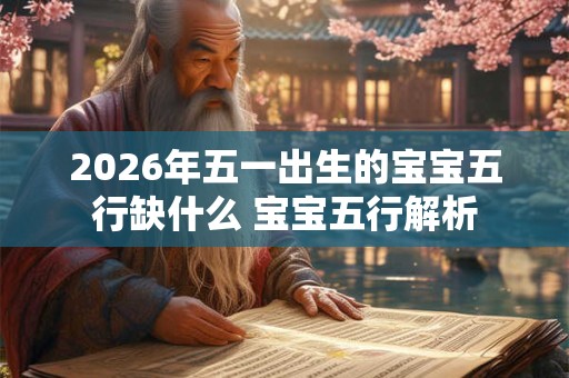 2026年五一出生的宝宝五行缺什么 宝宝五行解析