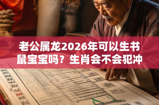 老公属龙2026年可以生书鼠宝宝吗？生肖会不会犯冲？