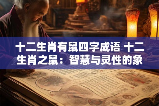 十二生肖有鼠四字成语 十二生肖之鼠：智慧与灵性的象征