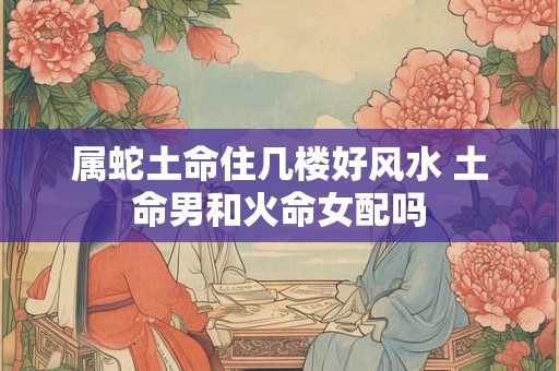 属蛇土命住几楼好风水 土命男和火命女配吗