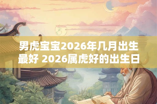 男虎宝宝2026年几月出生最好 2026属虎好的出生日子