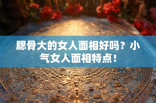 腮骨大的女人面相好吗？小气女人面相特点！