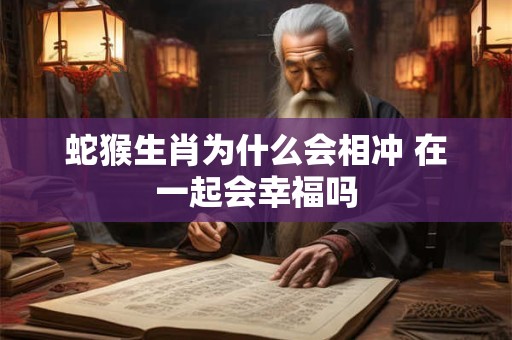 蛇猴生肖为什么会相冲 在一起会幸福吗