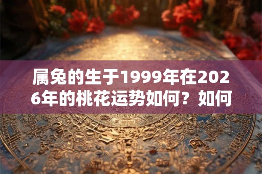 属兔的生于1999年在2026年的桃花运势如何？如何旺桃花？