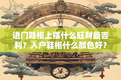 进门鞋柜上摆什么旺财最吉利？入户鞋柜什么颜色好？