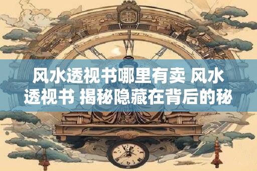 风水透视书哪里有卖 风水透视书 揭秘隐藏在背后的秘密！