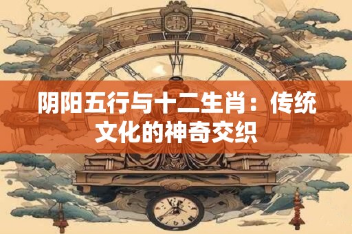 阴阳五行与十二生肖：传统文化的神奇交织