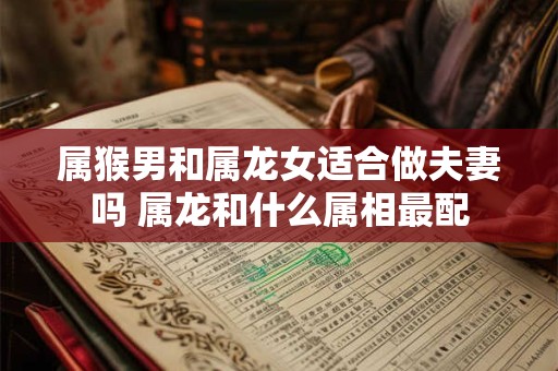 属猴男和属龙女适合做夫妻吗 属龙和什么属相最配