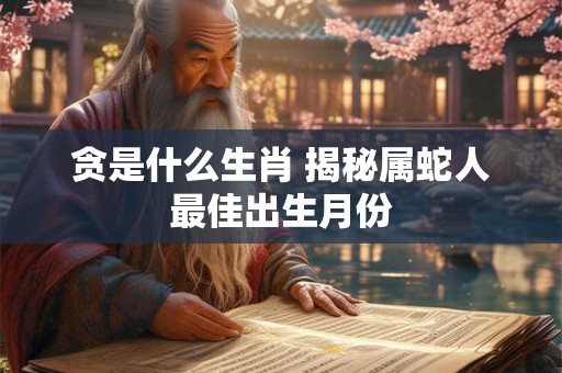 贪是什么生肖 揭秘属蛇人最佳出生月份