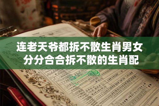 连老天爷都拆不散生肖男女 分分合合拆不散的生肖配对