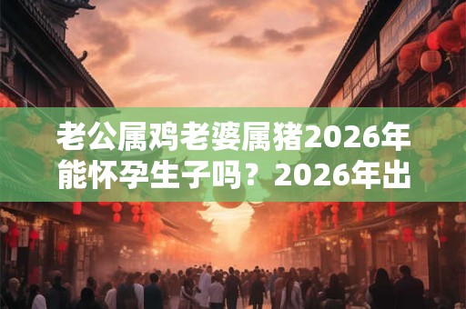 老公属鸡老婆属猪2026年能怀孕生子吗？2026年出生的属鼠人是什么命？