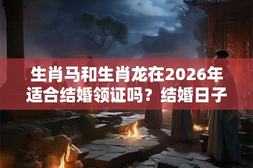 生肖马和生肖龙在2026年适合结婚领证吗？结婚日子怎么选？