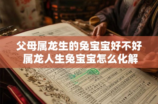 父母属龙生的兔宝宝好不好 属龙人生兔宝宝怎么化解