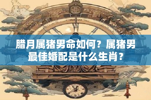 腊月属猪男命如何？属猪男最佳婚配是什么生肖？
