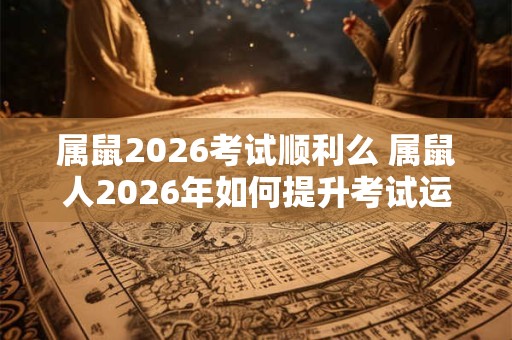 属鼠2026考试顺利么 属鼠人2026年如何提升考试运