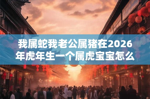 我属蛇我老公属猪在2026年虎年生一个属虎宝宝怎么样? 我属蛇我老公属猪在2026年虎年生一个属虎宝宝怎么样?